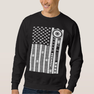 Sudadera Motor de audio del ingeniero de sonido de la bande