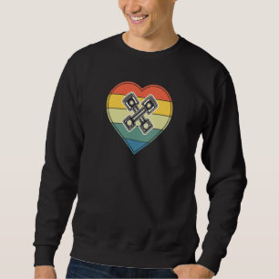 Sudadera Motor Piston Heart Vintage Retro Style Para Guay M