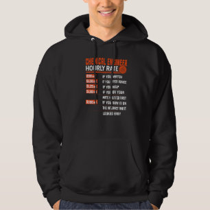 Sudadera Motor químico de tasa horaria de ingeniería químic