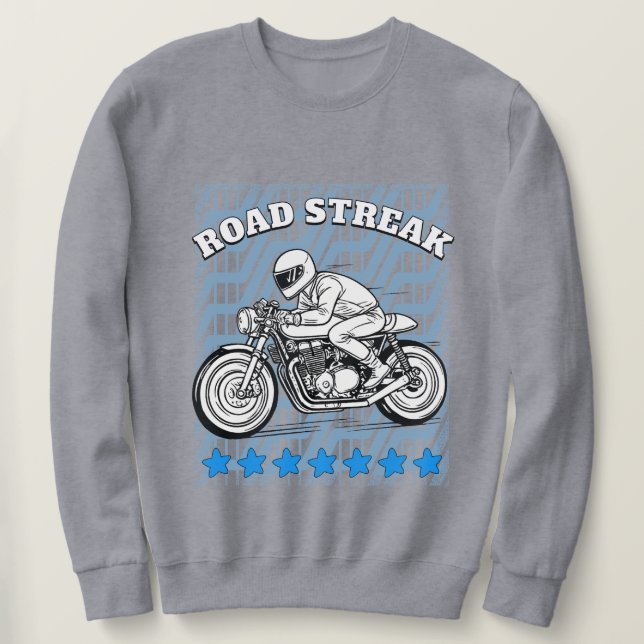 Sudadera motorcyclist (Anverso del diseño)