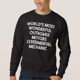 Sudadera Motores Fuera de Borda Más Maravillosos del Mundo