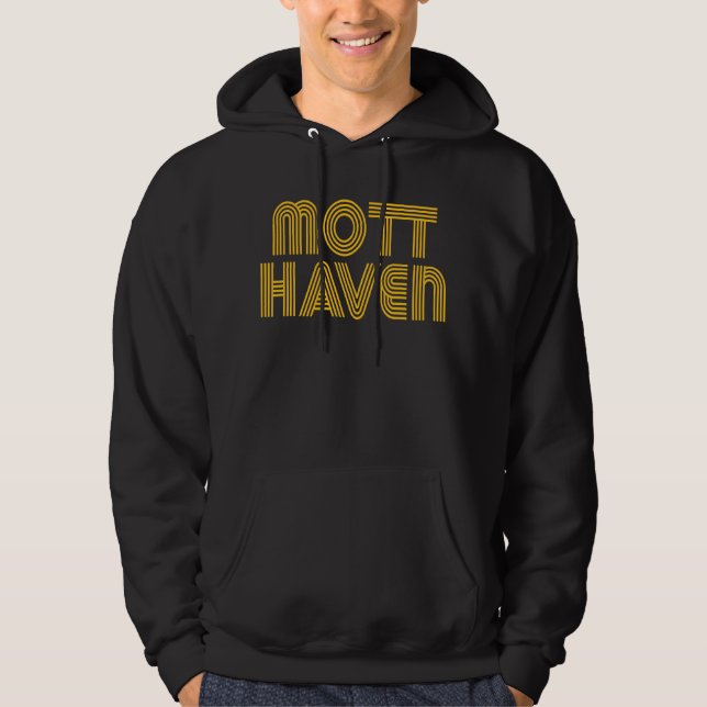 Sudadera MOTT HAVEN Bronx NY Retro 2 (Anverso)