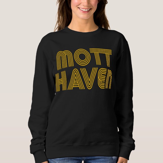 Sudadera MOTT HAVEN Bronx NY Retro 2 (Anverso)