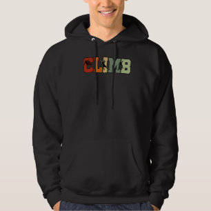 Sudadera Mou de escalada gráfica retro con pepino rocoso