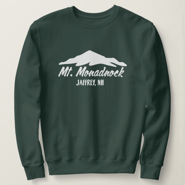 Sudadera Mount Monadnock Jaffrey, NH Shirt (Anverso del diseño)