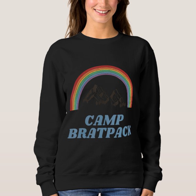 Sudadera Mountain Adventure Camp Bratpack Camping Senderism (Anverso)