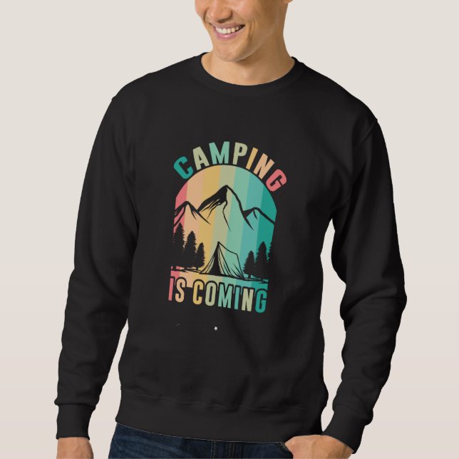 Sudadera Mountain and Forest Scene Silhouette  72 (Anverso)
