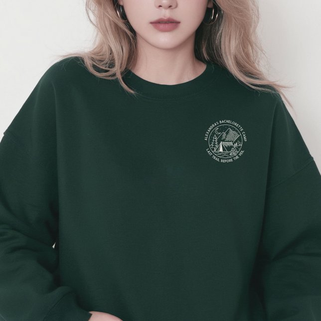 Sudadera Mountain Camping Weekend Bachelorette (Mountain Camping Weekend Bachelorette Sweatshirt)