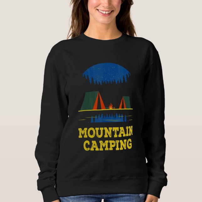 Sudadera Mountain Camping Wildlife Hiking Outdoor Hiker Cam (Anverso)