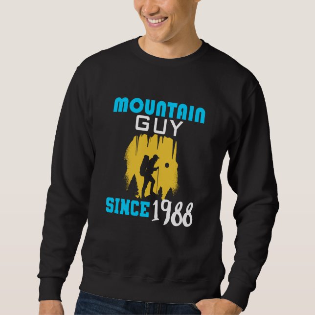 Sudadera Mountain guy since 1988 (Anverso)