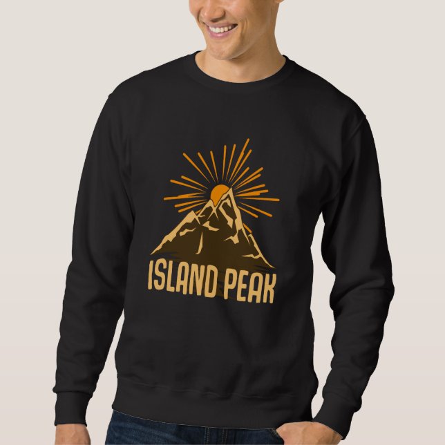 Sudadera Mountain Island Peak (Anverso)