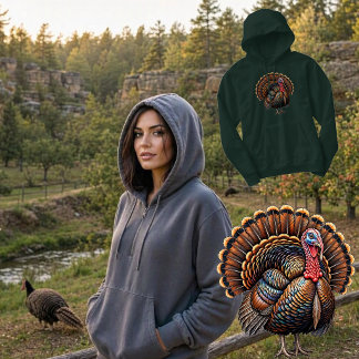 Sudadera Mountain Orchard Turkey Hoodie | Majestuoso Otoño 