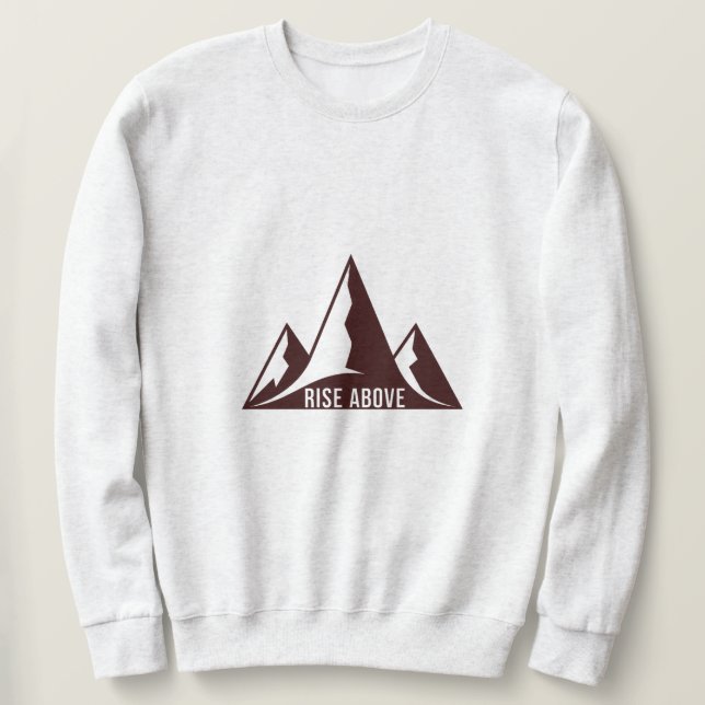 Sudadera Mountain Sweatshirt – Adventure & Nature (Anverso del diseño)