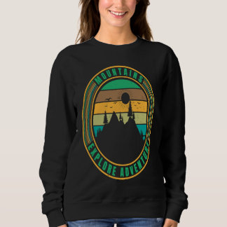 Sudadera Mountains Explore Adventure