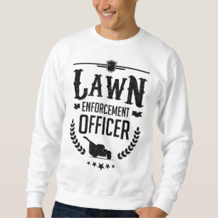 Sudadera Mower Lawn Mowing Gardener Jardín Aplicación de cé
