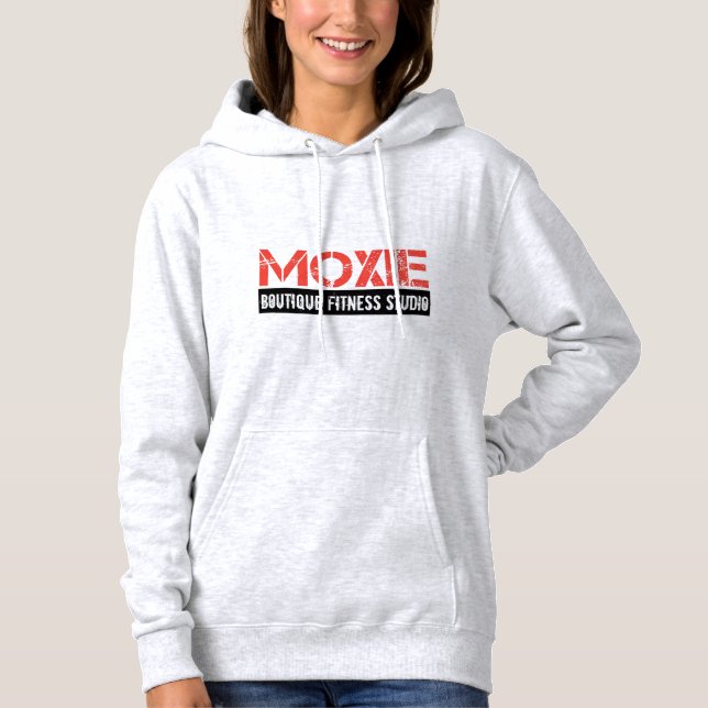 SUDADERA MOXIE BOUTIQUE FITNESS STUDIO HOODIE (Anverso)