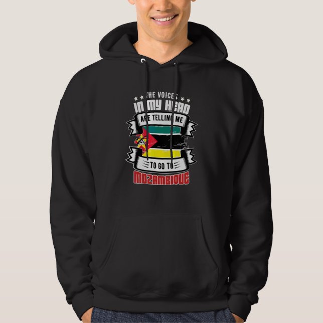 Sudadera Mozambique En Mi Cabeza (Anverso)
