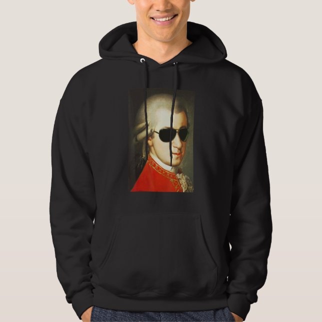 Sudadera Mozartt con gafas de sol (Anverso)