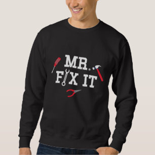 Sudadera Mr. Fix It Father's Day Hand Tools Papa Daddy