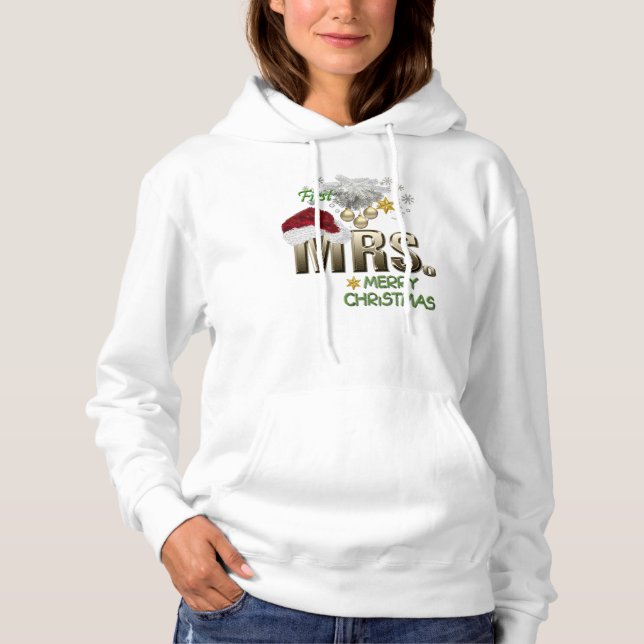 Sudadera MRS. Primera Navidad (Anverso)