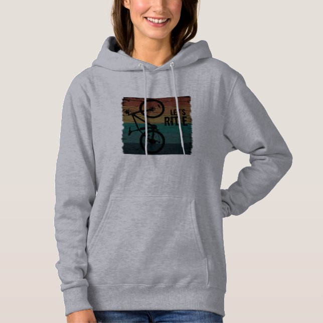 Sudadera MTB Downhill - Ciclismo de Montaña Vintage (Anverso)