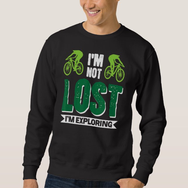 Sudadera Mtb Mountain Bicicleta Explorando Bmx (Anverso)