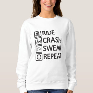 Sudadera MTB Regalo de repetición de ciclismo de montaña