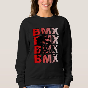Sudadera MTB Retro BMX Stunts Bicicleta Bicicleta Vintage M