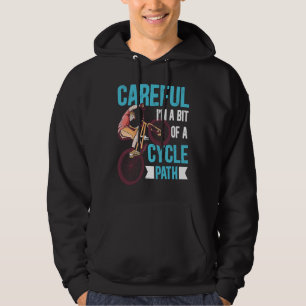 Sudadera MTB Un Poco De Un Camino Para Ciclistas De Montaña