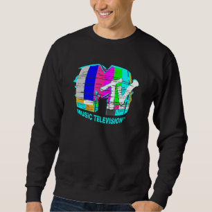 Sudadera MTV Molesto Pop Art Rainbow Static Glit