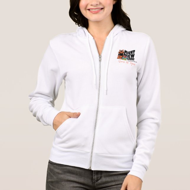 Sudadera MTV W zipper hoodie (Anverso)
