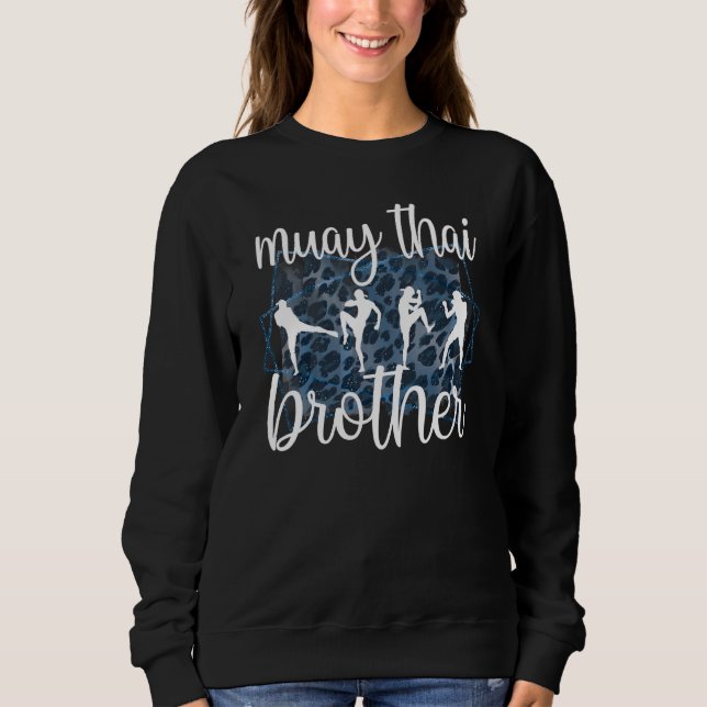 Sudadera Muay Thai Brother Best Muay Thai Bro (Anverso)
