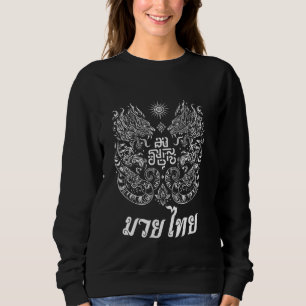 Sudadera Muay Thai MMA lucha contra Tattoo Twin Tiger Kickb