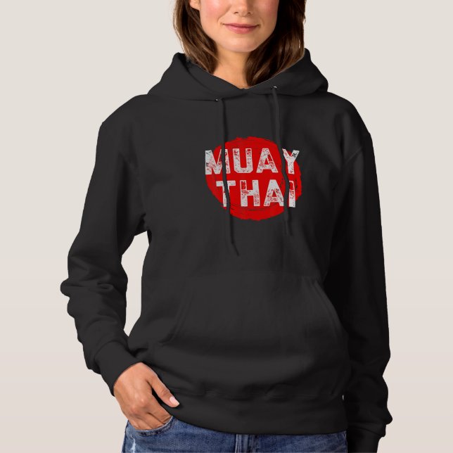Sudadera Muay Thai NakMuay Boxing Workout (Anverso)