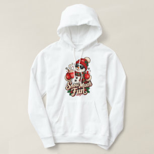 Sudadera Mucha Diversión en la Nieve - Hombre de Nieve Retr