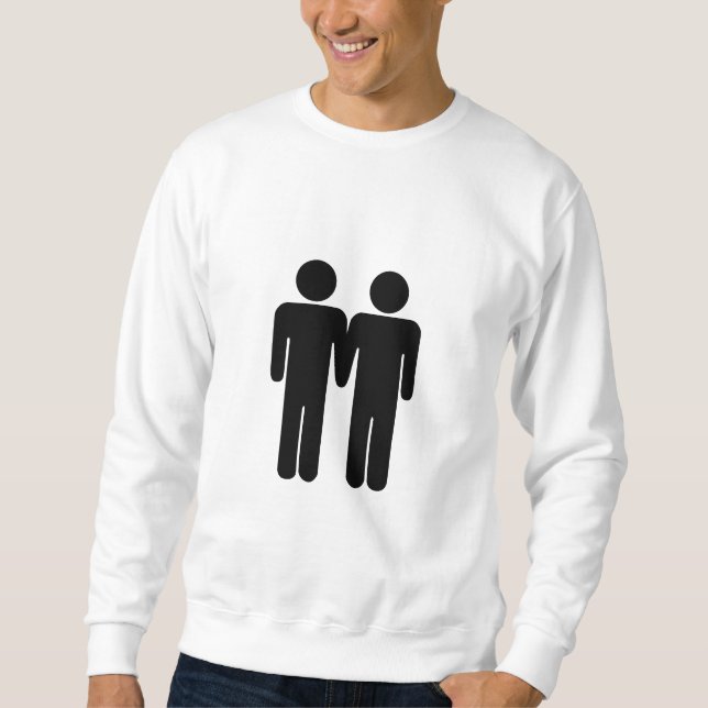 Sudadera Muchacho + Camiseta básica del muchacho (Anverso)