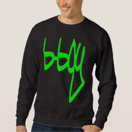 Sudadera muchacho de b, VERDE del estilo GBK