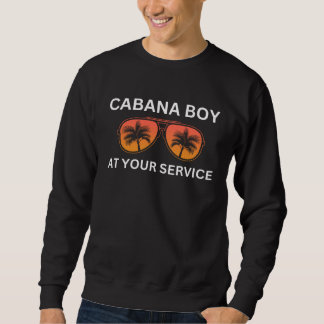 Sudadera Muchacho de Cabaña Hombre Camiseta Verano Fiesta P