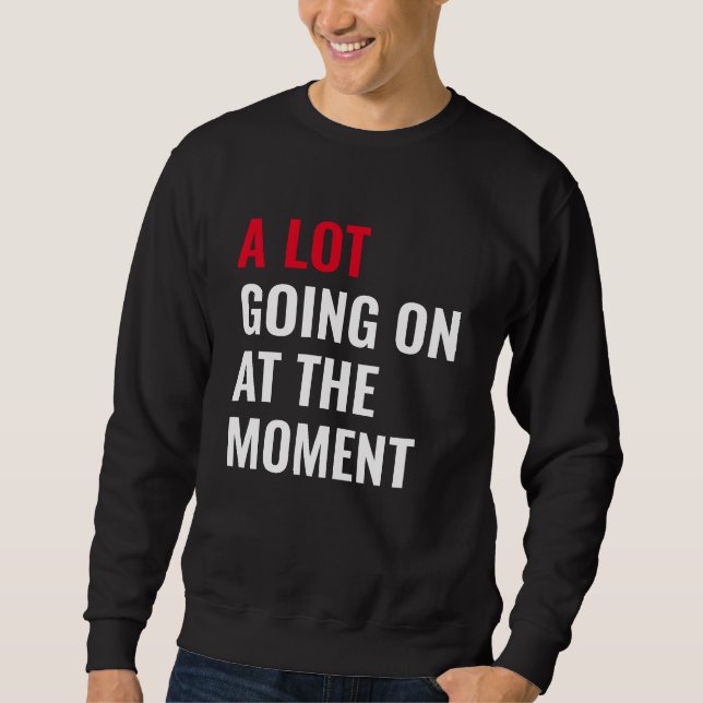 Sudadera Mucho en el momento de la diversión del concierto (Anverso)