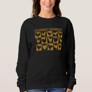 Sudadera Muchos Pollos Diferentes Cultivan Aves De Corral 1