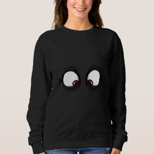 Sudadera Mueca de ojos grandes entrecerrados