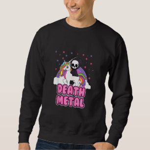 Sudadera Muerte Metalizado unicornio grim reaper se encontr