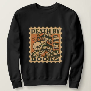 Sudadera Muerte por libros Sweatshirt - Skeleton Book Lover