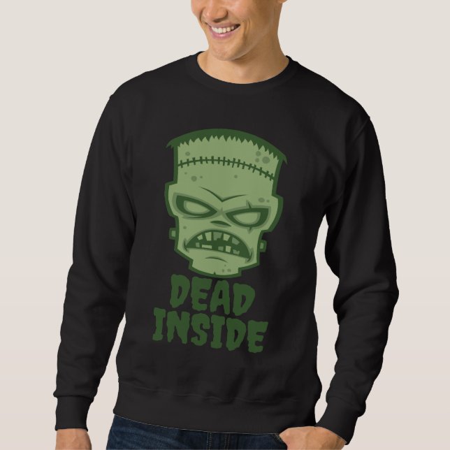 Sudadera Muerto dentro del monstruo Frankenstein (Anverso)