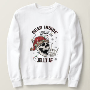 Sudadera Muerto dentro pero alegre