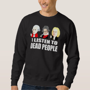 Sudadera Muertos Música clásica Mozart Beethoven Bach