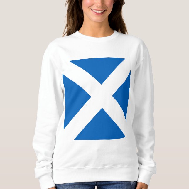 Sudadera Muestra tus colores – Escocia (Anverso)