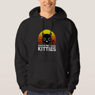 Sudadera Muéstrame tu gato kitsch