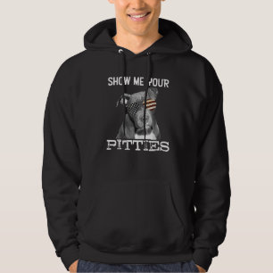 Sudadera Muéstrame tus Pitties Pitbull Perros Amantes Para