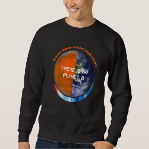 Sudadera MuestraTusFranjas SALVA ABEJAS ÁRBOLES Y MARES NO